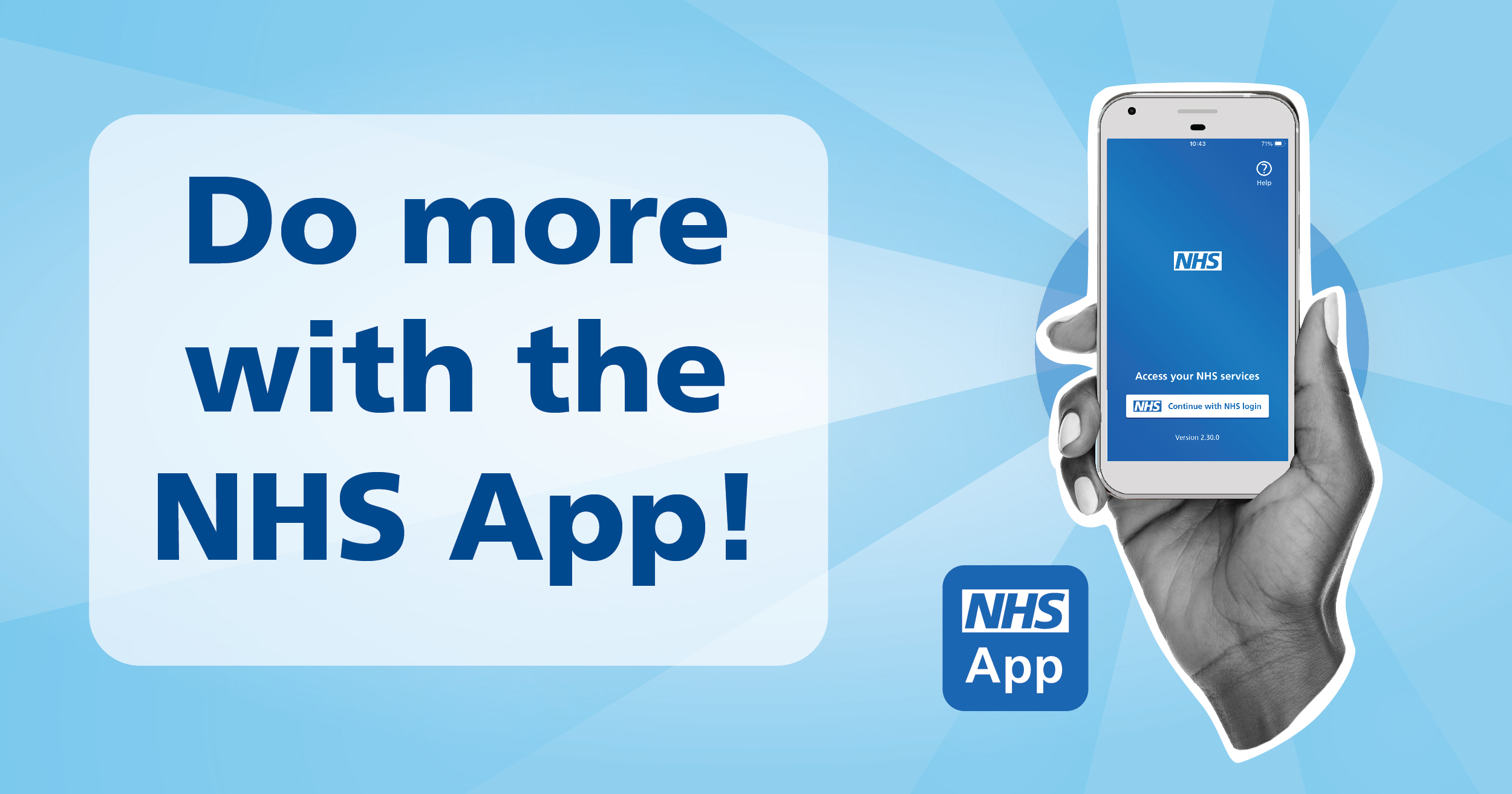Do more with the NHS App!