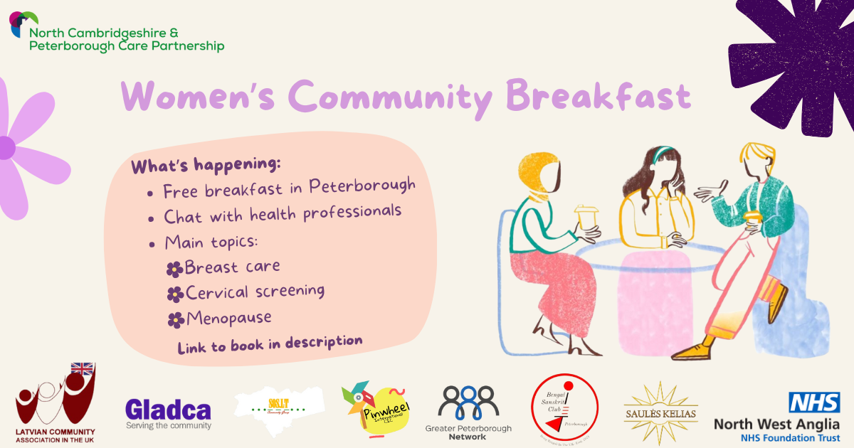 Women’s community breakfast event